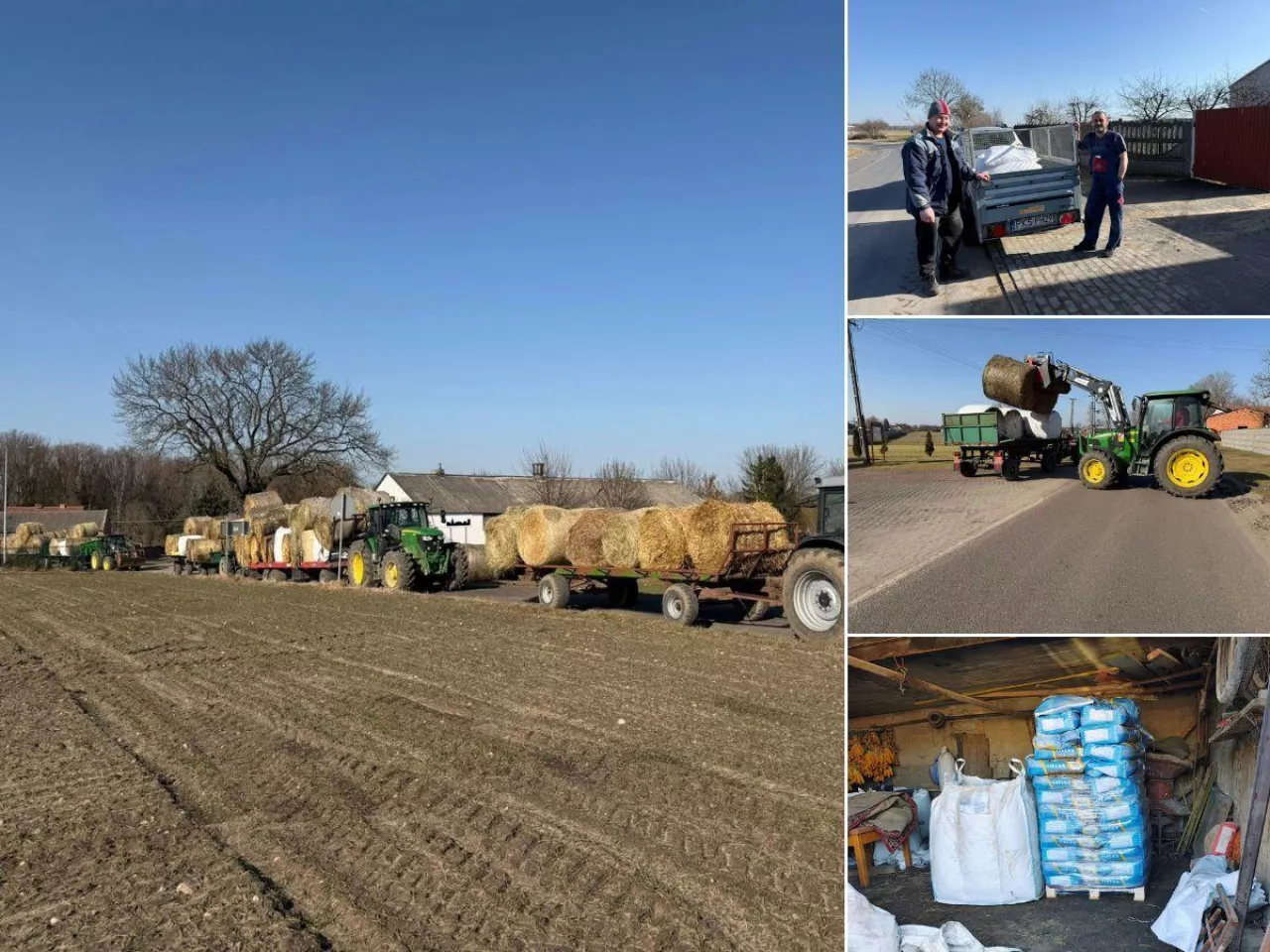 Stracili oborę i 20 byków w kilka godzin. Rolnicy nie zostawili ich samych