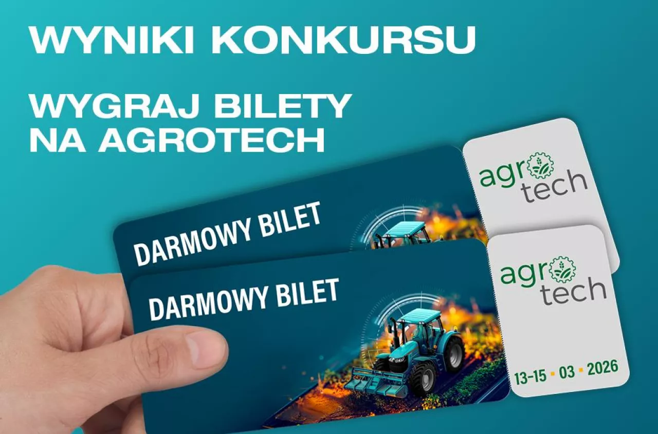Kto wygrał bilety na AGROTECH 2026? Znamy 25 zwycięzców
