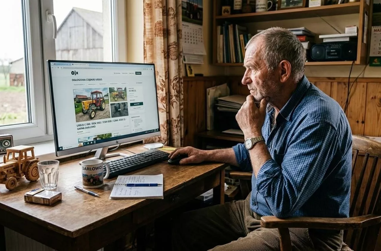 Chciał kupić Ursusa za 4 tys. zł. Rolnik stracił pieniądze