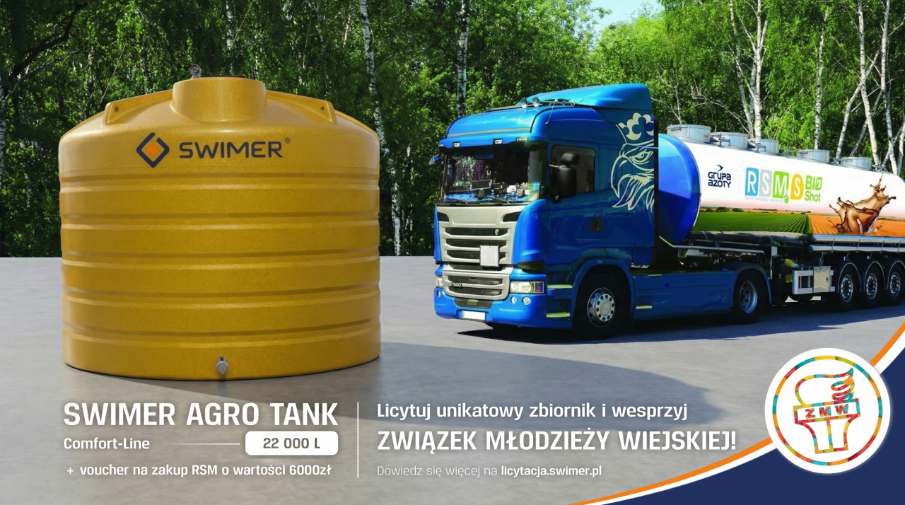 Złoty zbiornik na RSM trafił na aukcję