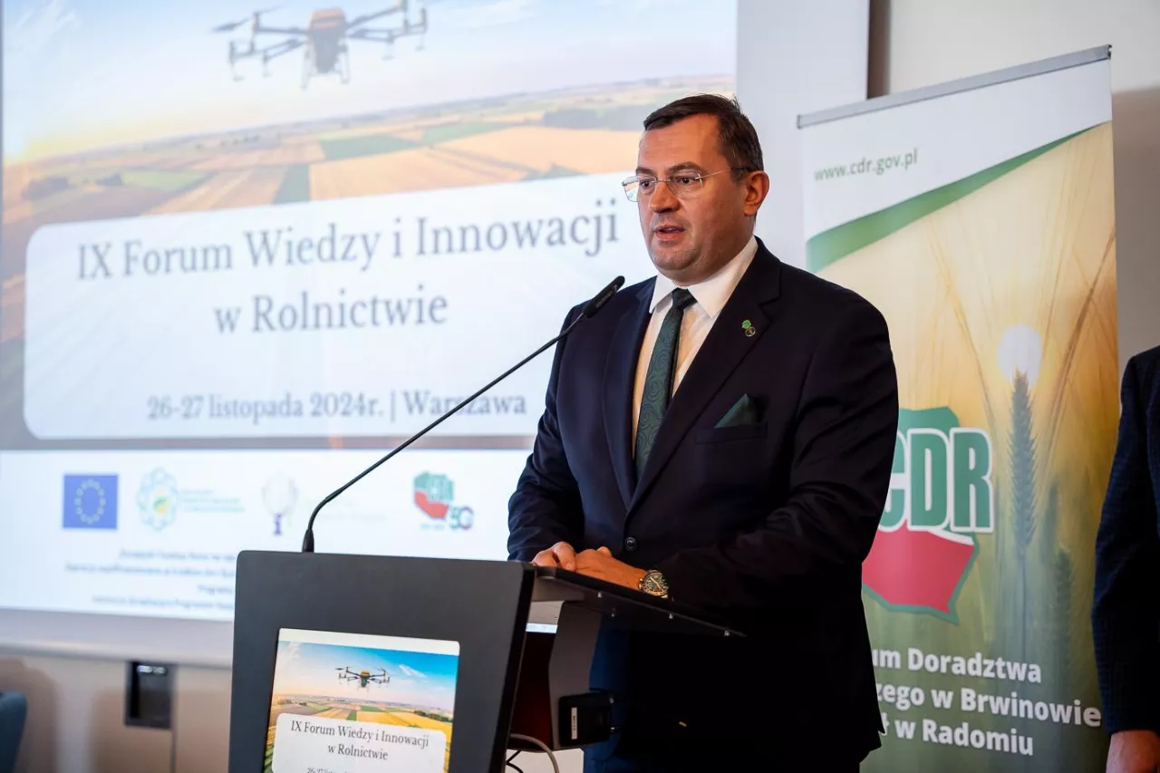 Szef resortu rolnictwa Stefan Krajewski; fot: MRiRW