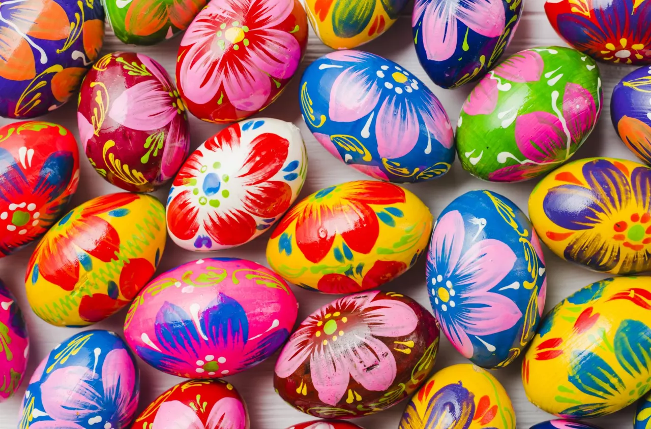 Spojrzał na pisanki? Trzeba było „odczarować” jajko