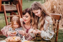 Pisanki huculskie Agnieszka Ślosecka