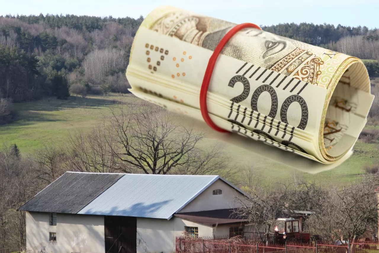 Oddali gospodarstwo, teraz są w niedostatku - czy należy im się jakaś pomoc od odbadrowanych?