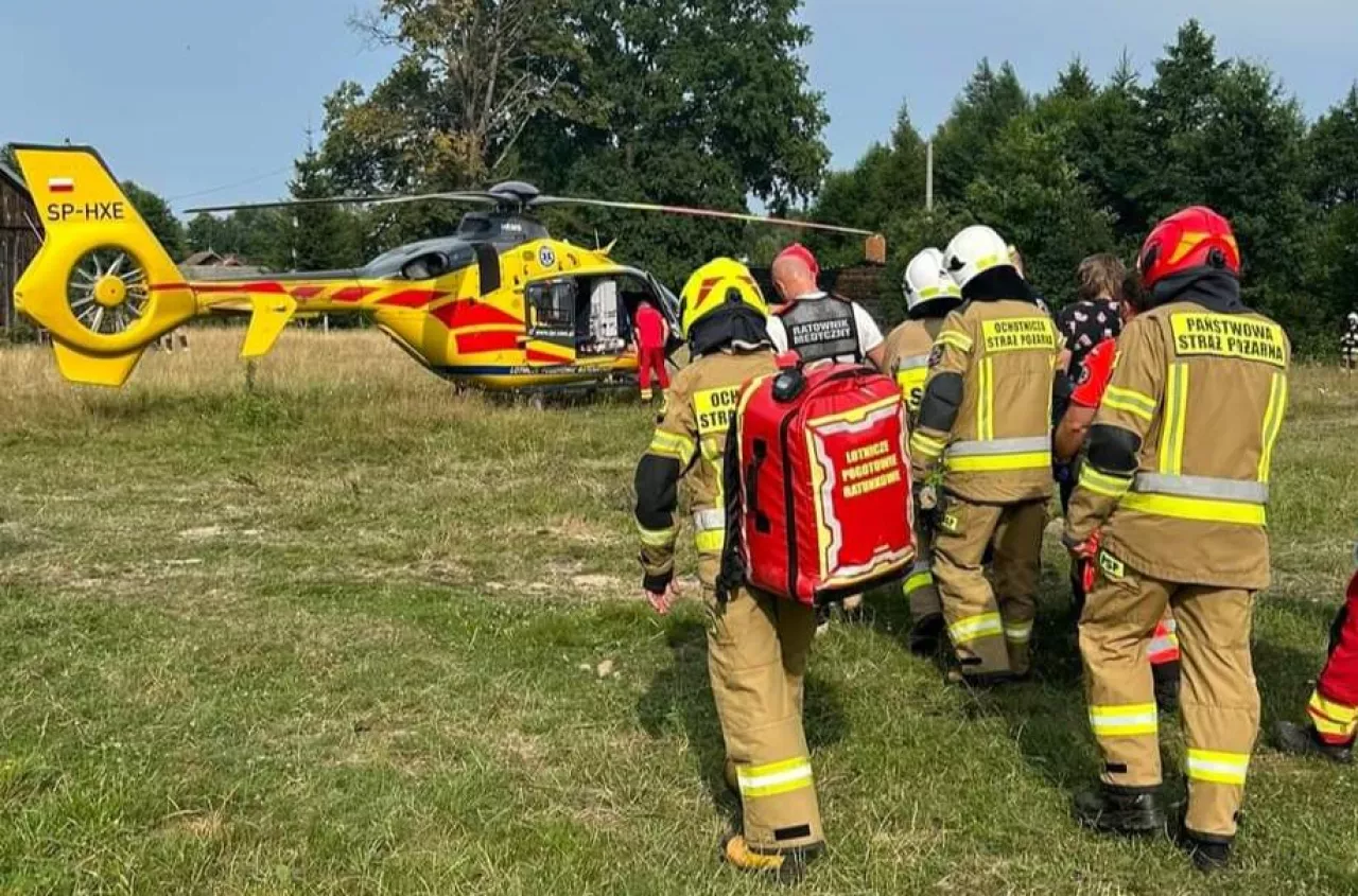 3-latek potrącony przez ciągnik rolniczy. Dziecko zmarło na miejscu