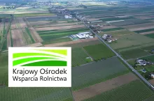 pole z lotu ptaka, logo KOWR