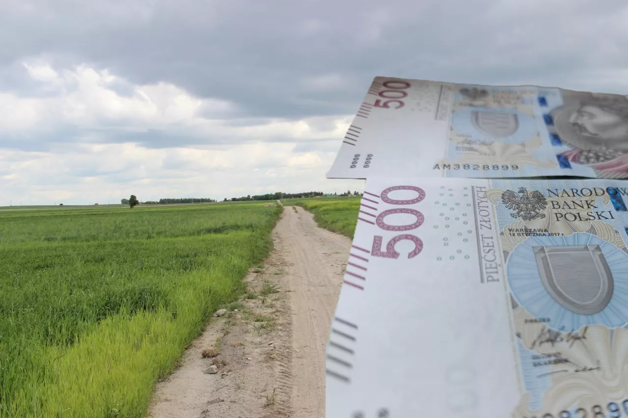 Rolnik podzielił działki, a jedną z nich gmina zajęła pod drogę publiczną