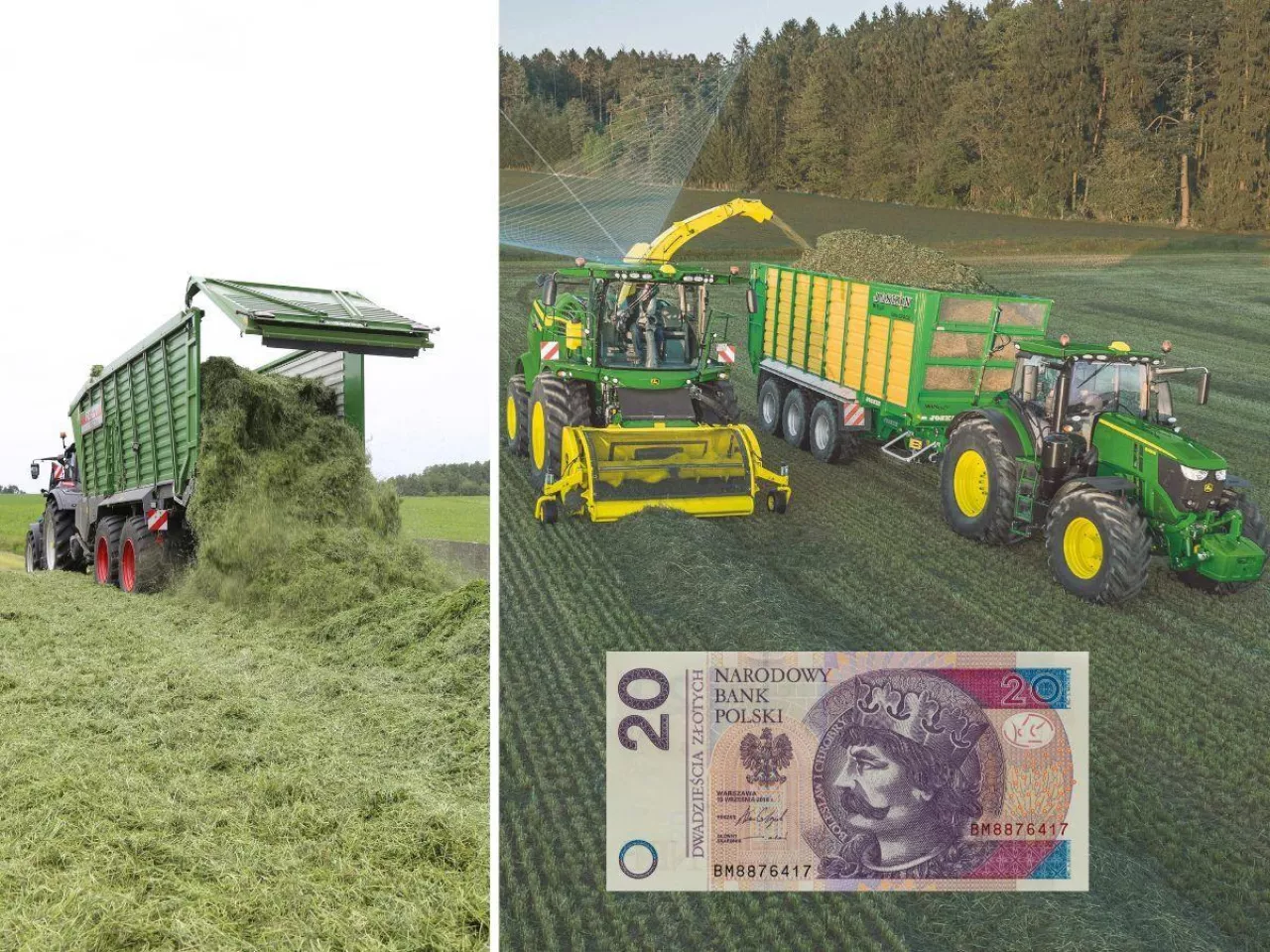 Ile za sieczkarnię i koszenie traw? Znamy nowe ceny usług rolniczych