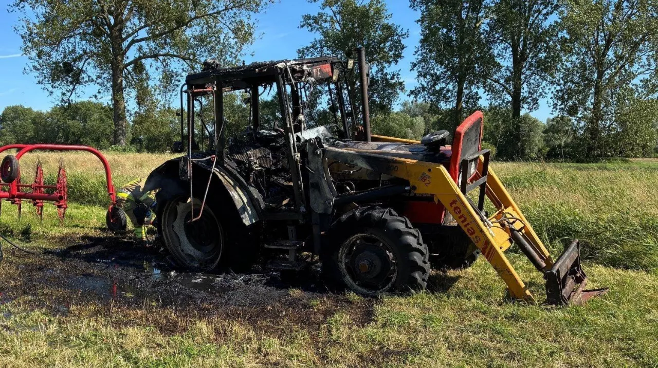 Młodemu rolnikowi spłonął Zetor. Ruszyła zbiórka z pomocą dla poszkodowanego