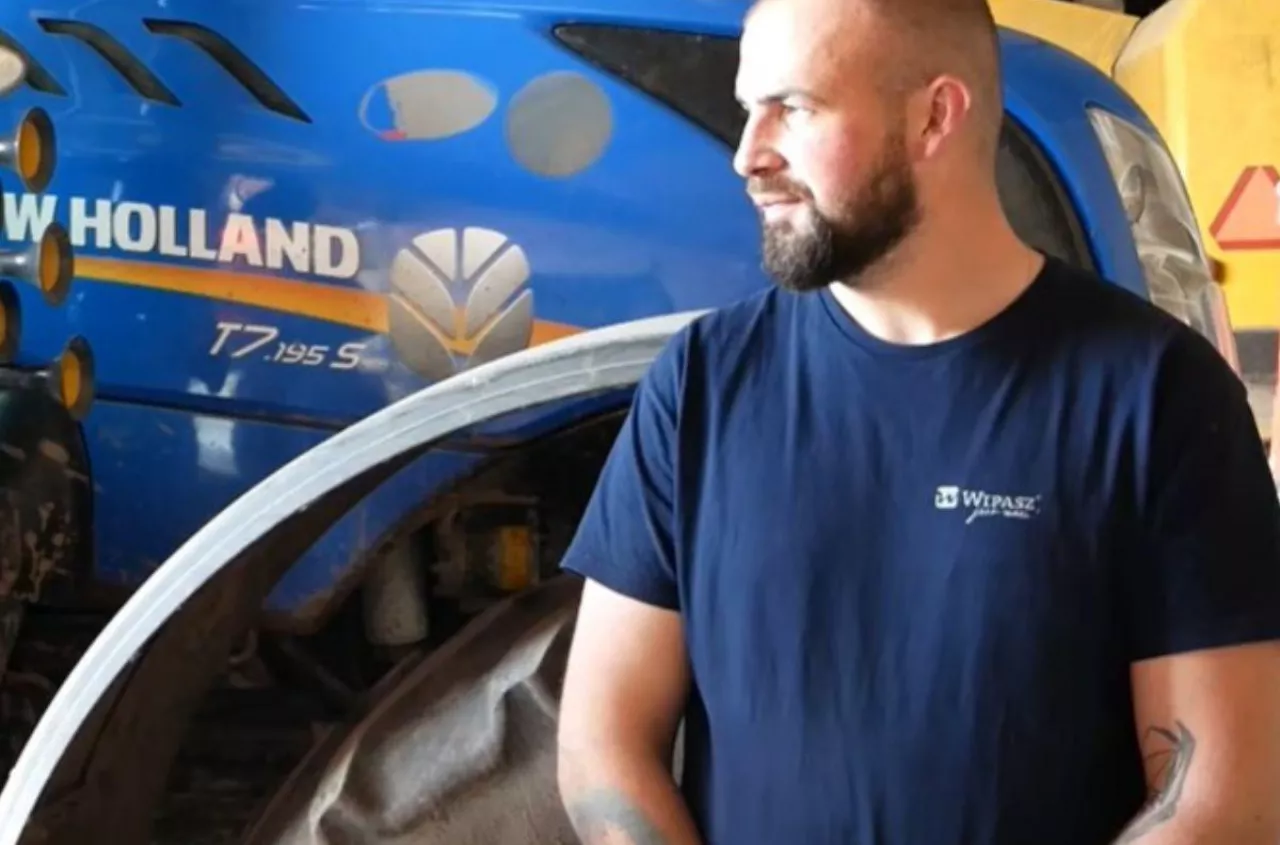 Ma 360 ha i tylko dwa ciągniki. Rolnik poszedł pod prąd