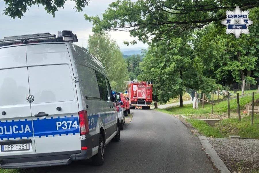 Ciągnik przewrócił się na drodze. 63-letni rolnik zginął na miejscu