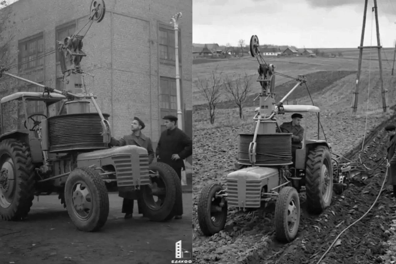 MTZ-4. Radziecki ciągnik, który orał na kablu
