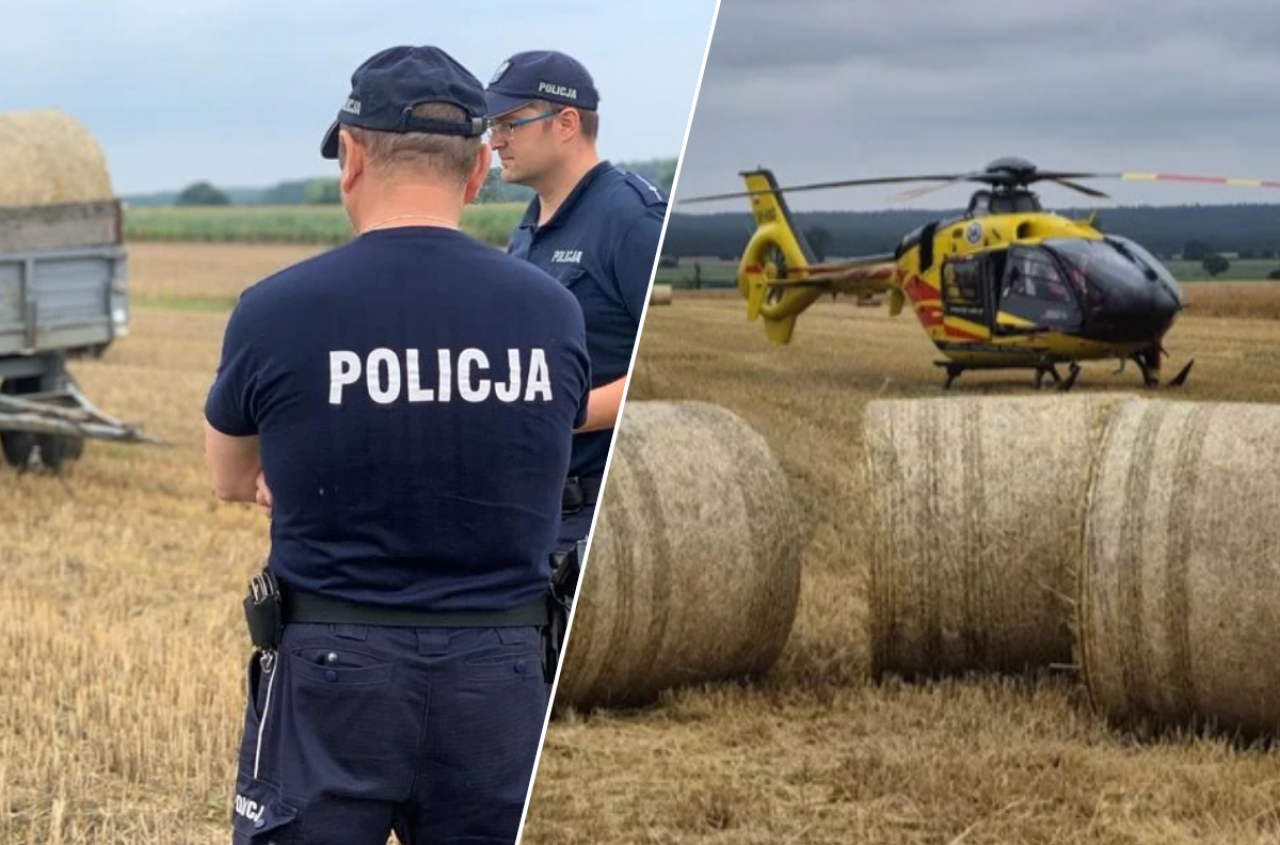 1800 wypadków podczas żniw. KRUS ostrzega rolników przed nowym sezonem