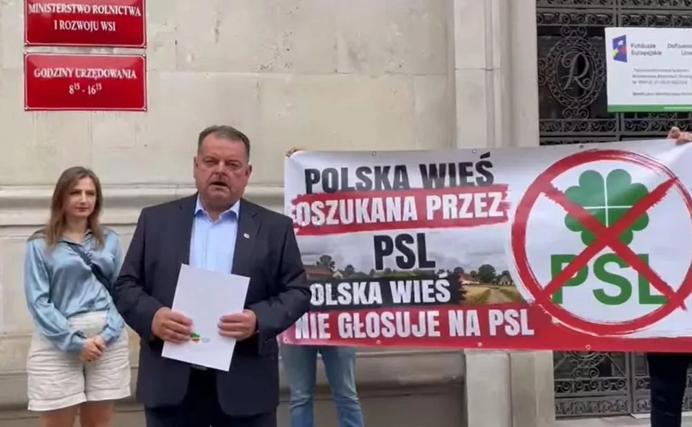 „Albo dymisja, albo banery w całej Polsce”. Rolnicy stawiają ultimatum wicepremierowi