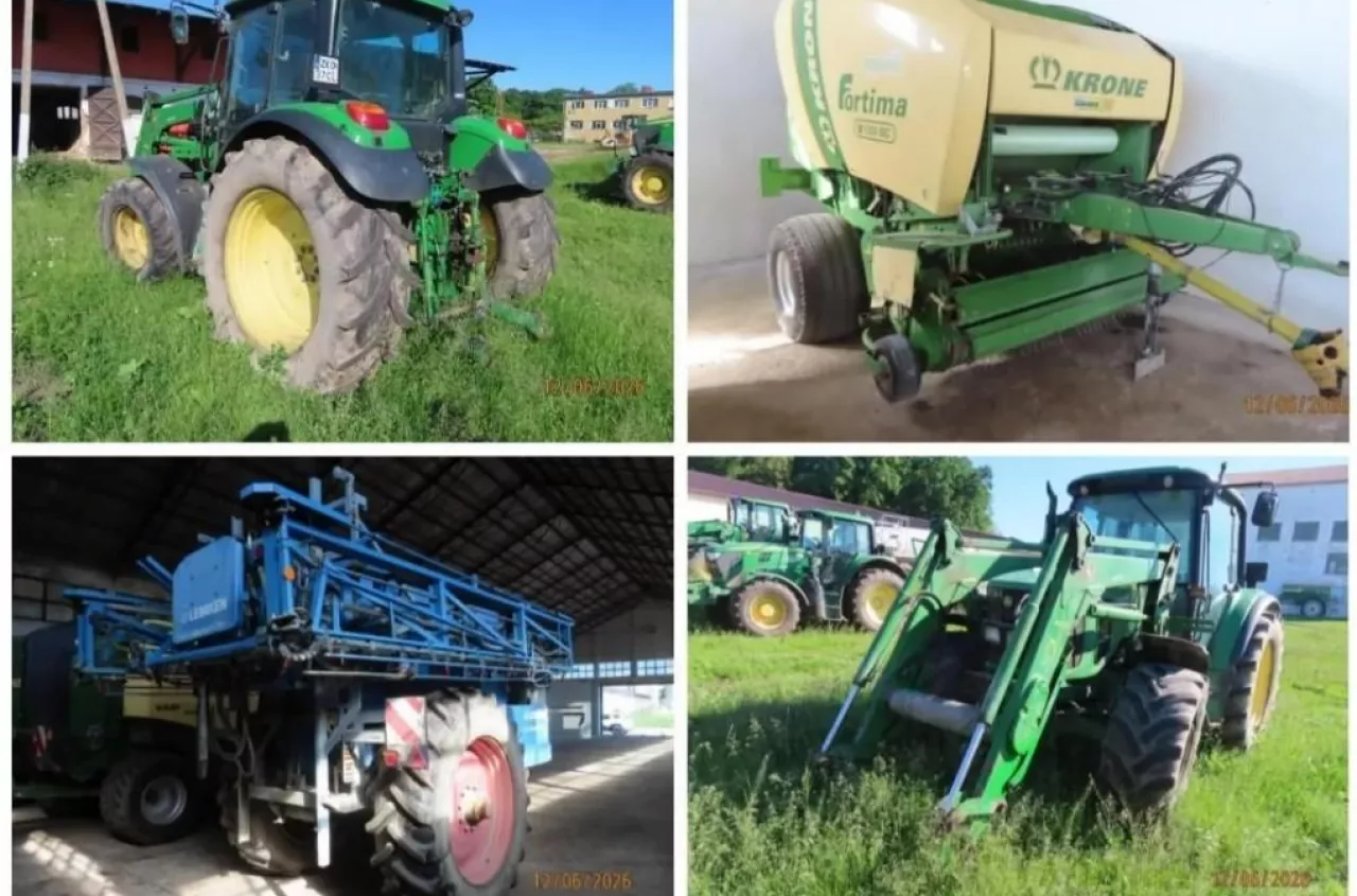 John Deere za 70 tys. zł. Państwowa spółka wyprzedaje maszyny