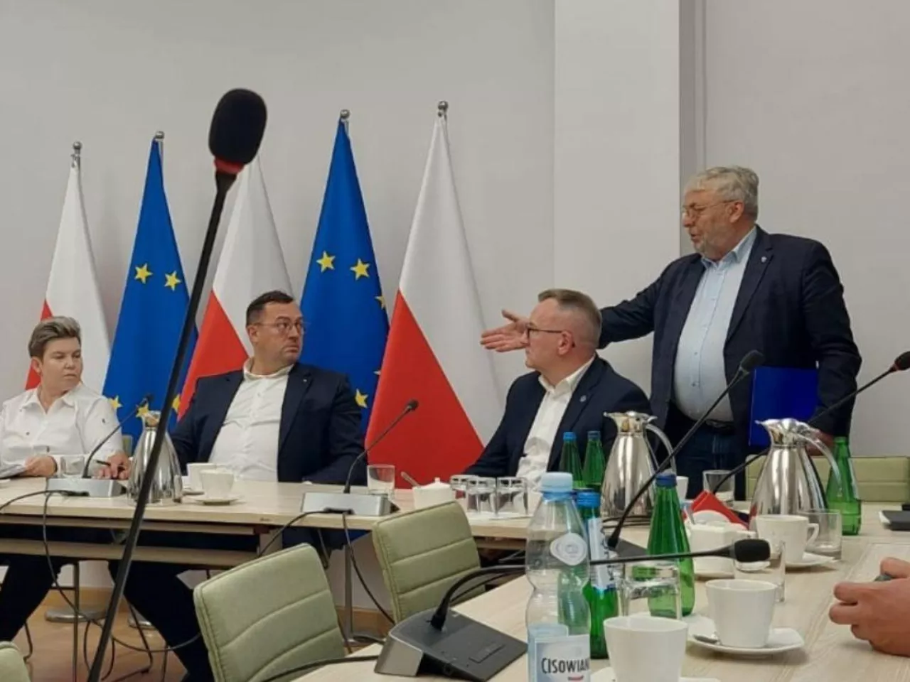 Spotkanie ministra rolnictwa z prezesem KRIR