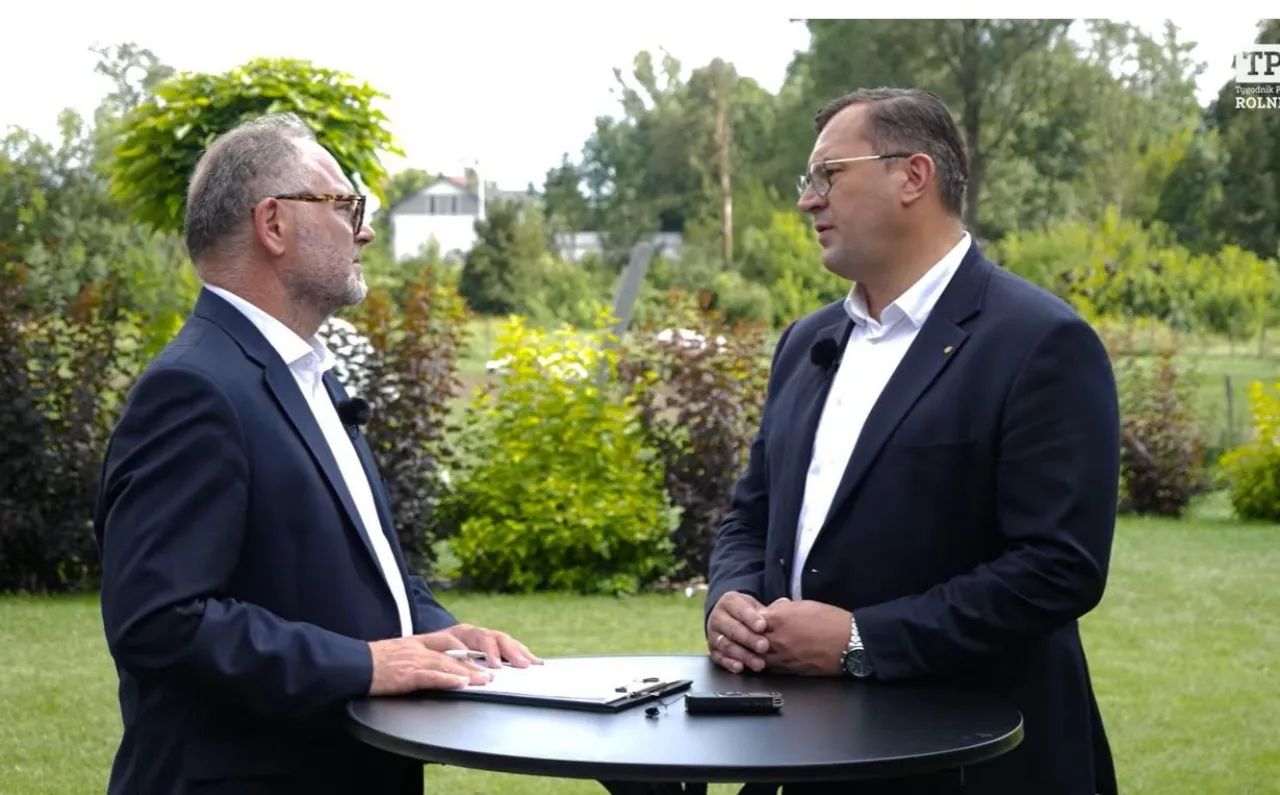 Minister rolnictwa Stefan Krajewski przedstawił plany wsparcia gospodarstw mierzących się z wysokimi kosztami i spadkiem cen