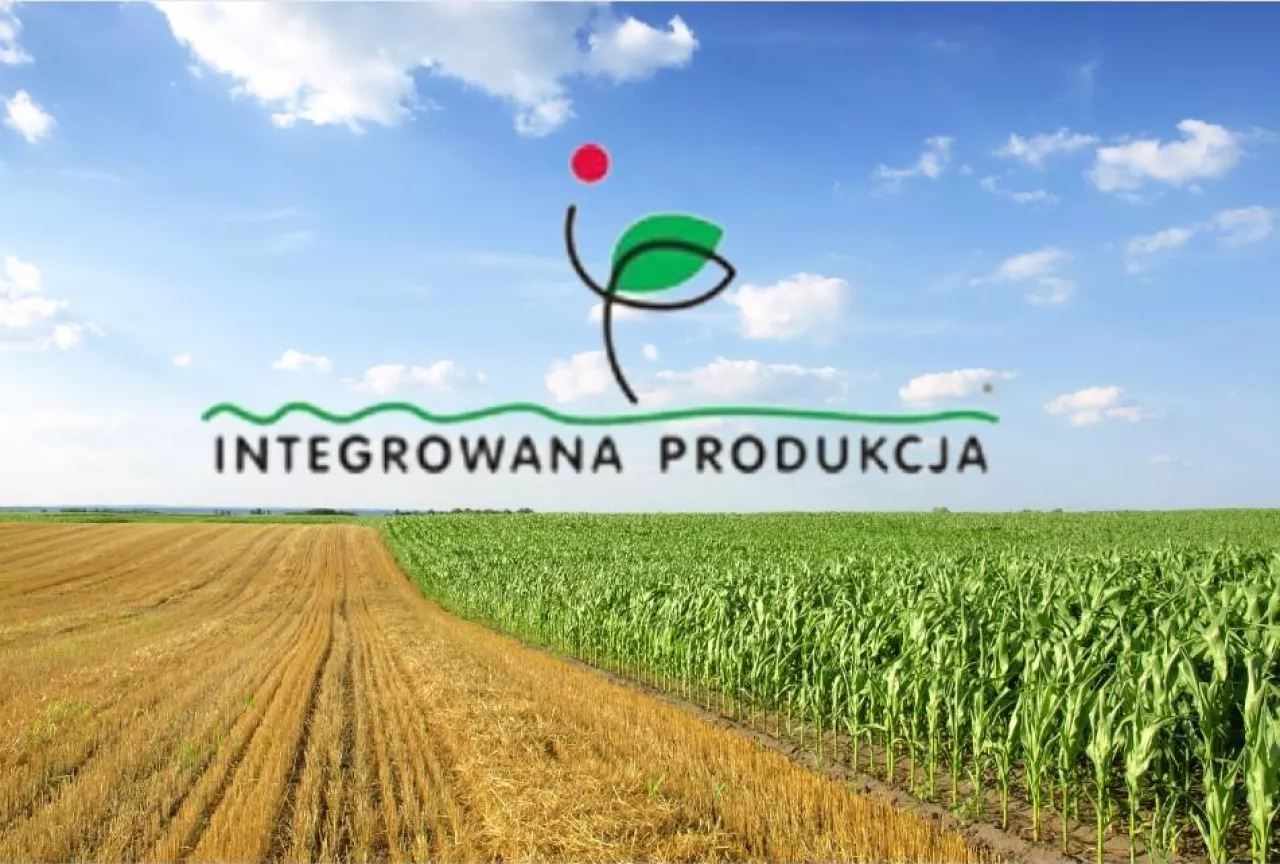 pole, logo Integrowana Produkcja 