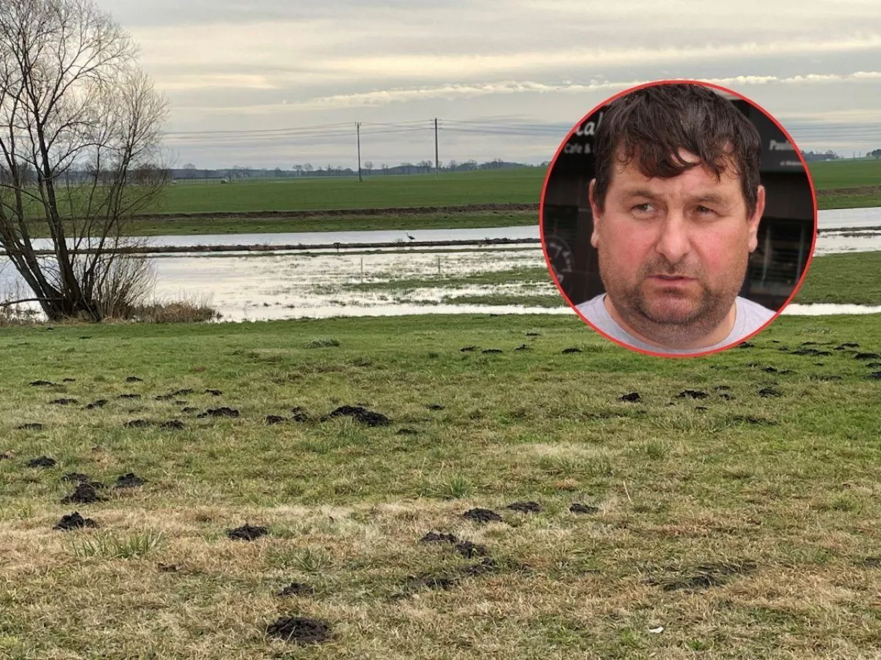 Rolnicy mają problem z wodami Biebrzy - zdjęcie wody poglądowe