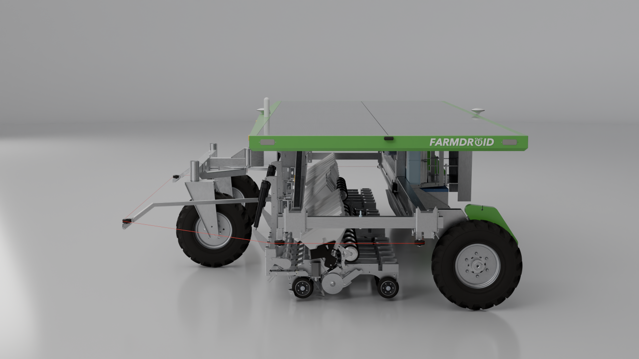Nowy robot polowy FarmDroid FD60 powstał jako odpowiedź na potrzeby producentów rolnych, którzy potrzebowali wydajniejszej maszyny 