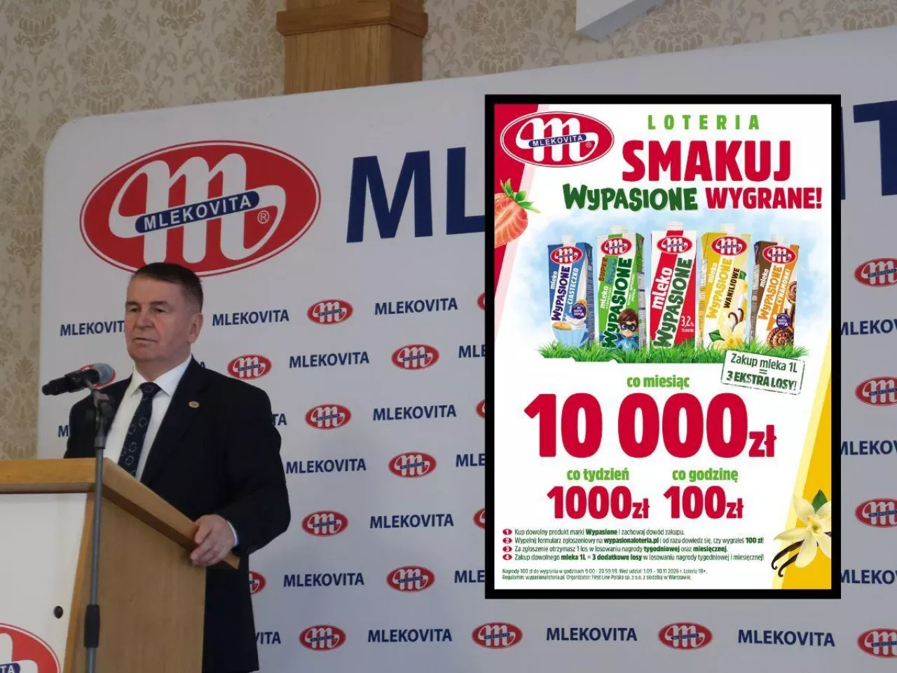 Mlekovita rusza z loterią. Do wygrania nawet 10 tys. zł