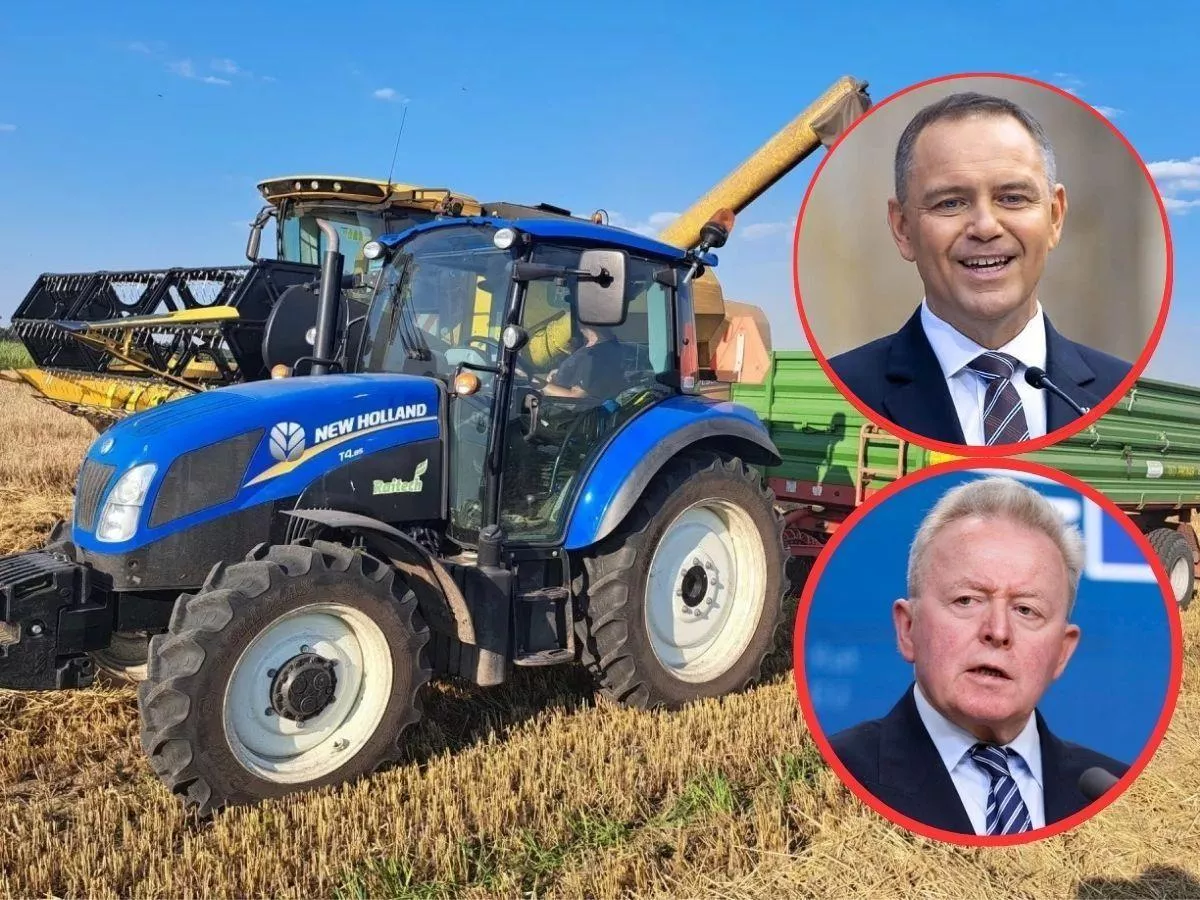 Rolnicy mogą stracić 30 proc. funduszy. Wojciechowski pisze do Nawrockiego o „czarnym planie”