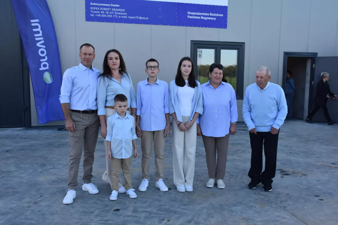 Trzy pokolenia rodziny Rogowskich