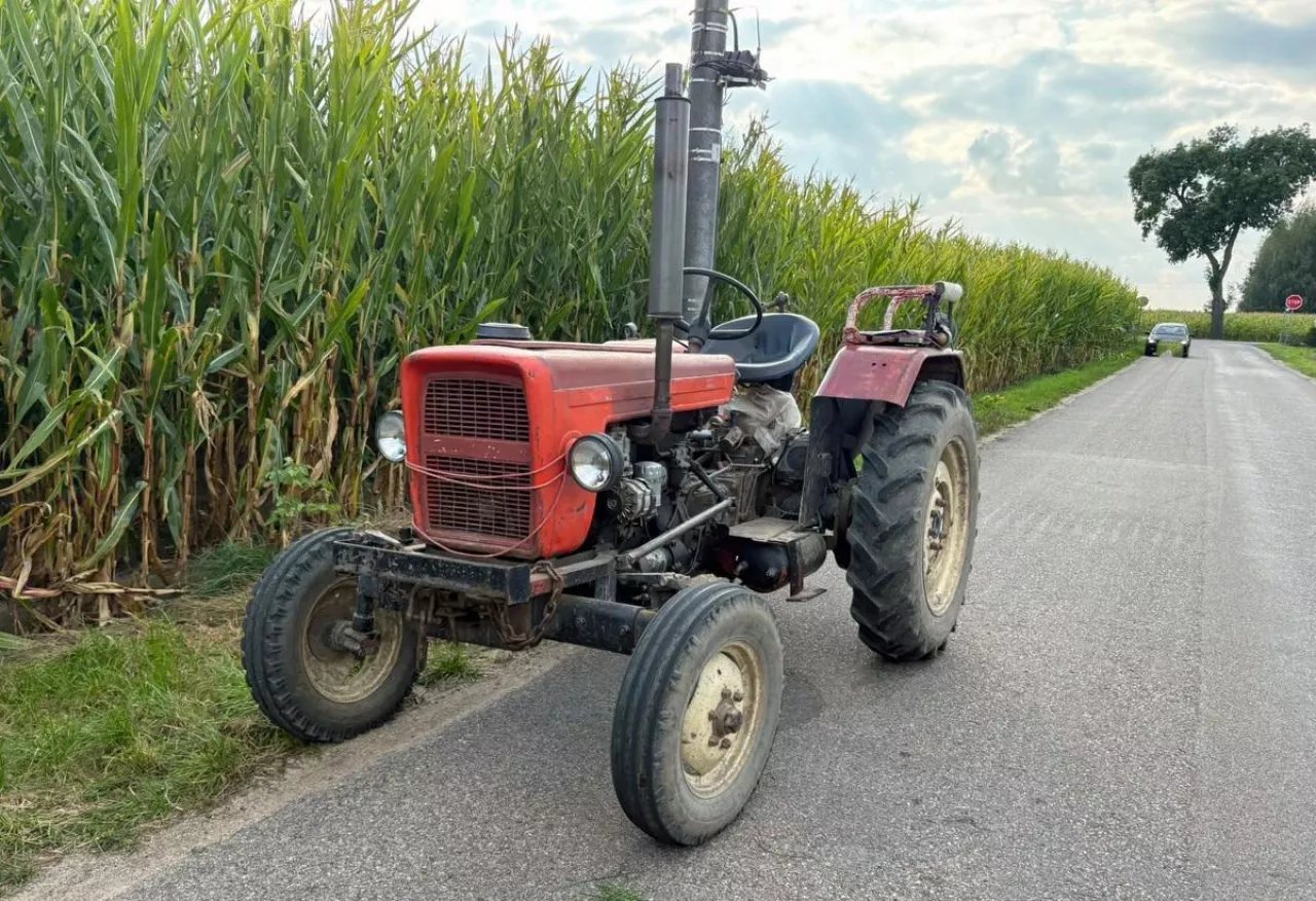 Ciągnik został odnaleziony, złodziej także