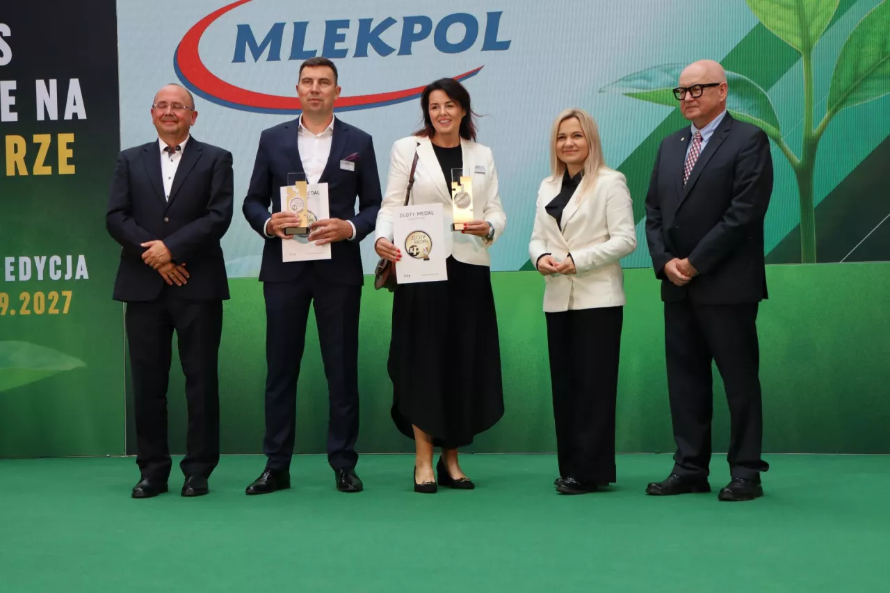 SM Mlekpol odebrał dwa Złote Medale Polagry 