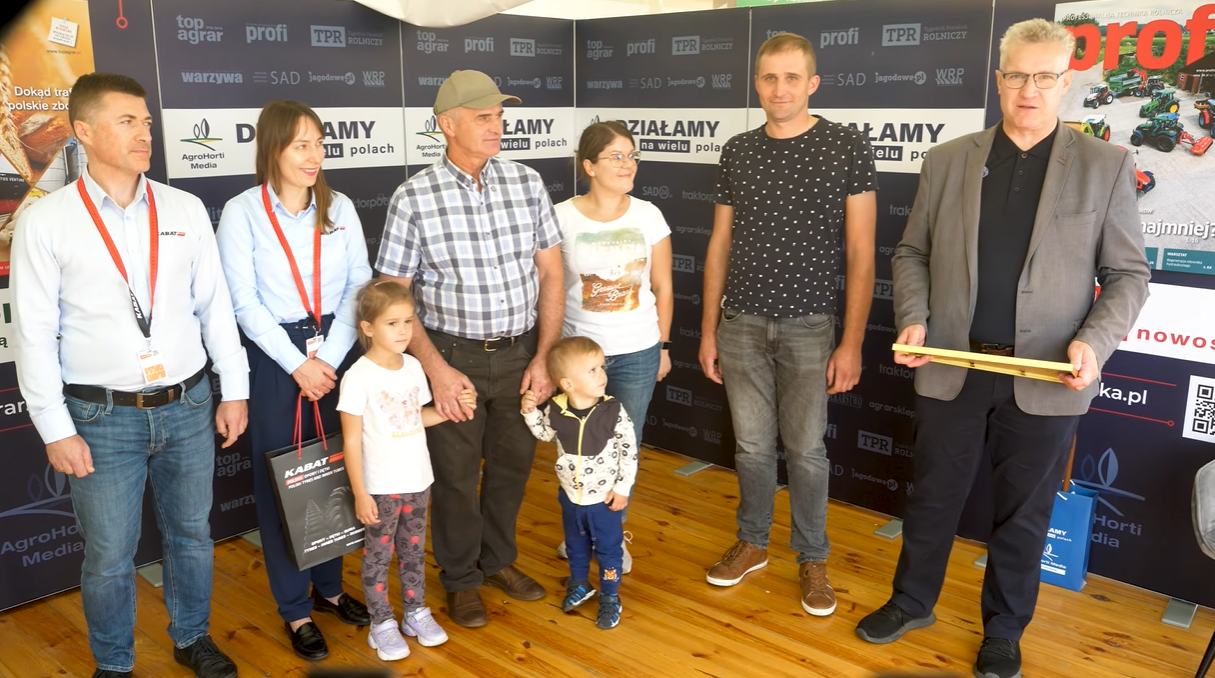 40 krów, prawie 100 ha i nagroda od firmy Kabat. Rolnik z Wielkopolski laureatem konkursu TPR