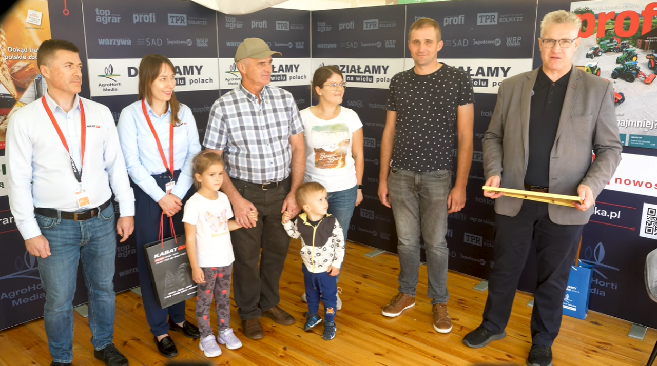 Wręczenie nagród w konkursie współorganizowanym z firmą Kabat