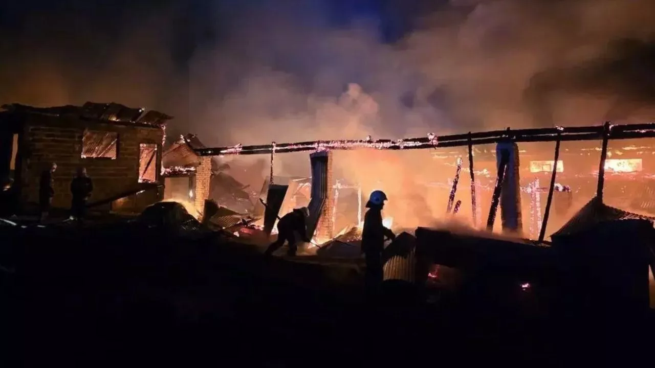 W płonącym budynku życie straciły zwierzęta