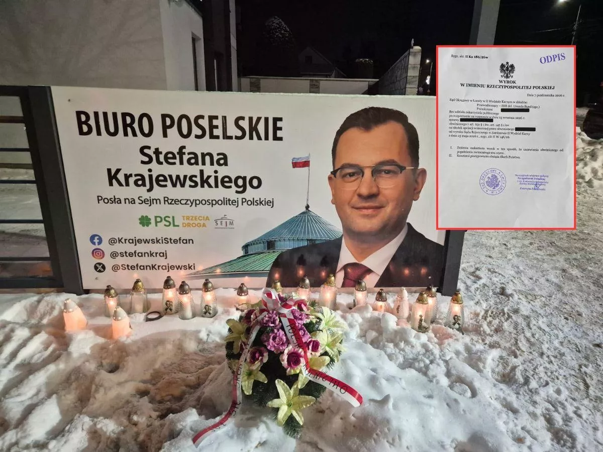 Postawili znicze przed biurem ministra rolnictwa. Dostali po 500 zł kary, ale sąd uchylił wyrok