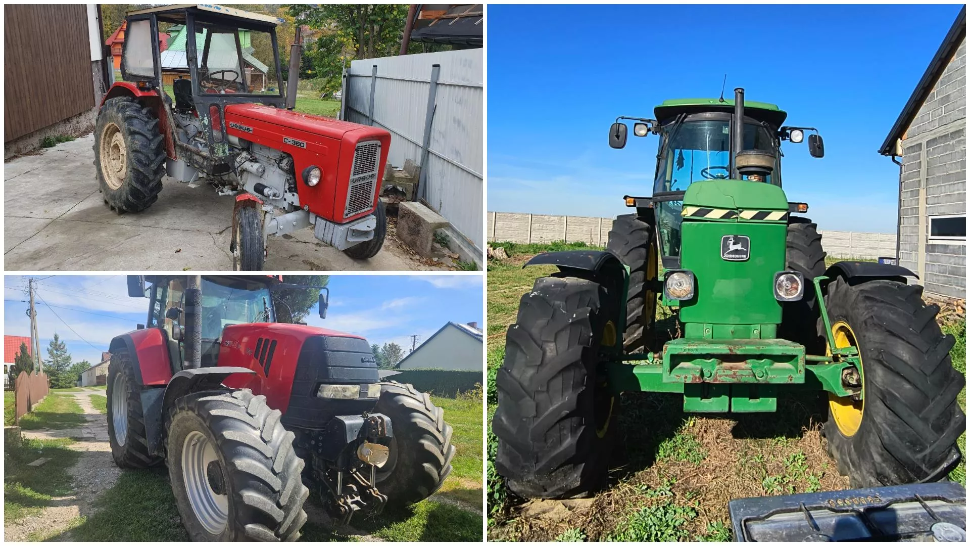 Skarbówka wyprzedaje ciągniki rolnicze! Ursus za 18 tys. zł, John Deere za 23 tys. zł