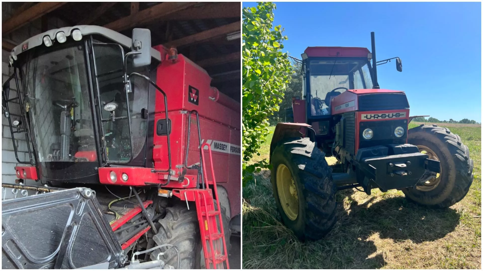 Komornik wystawił Ursusa za 11 tys. zł. Obok Valtra i Claas. Ceny robią wrażenie