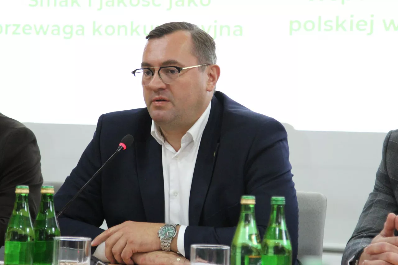 Minister rolnictwa Stefan Krajewski